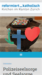 Mobile Screenshot of polizeiseelsorge.ch